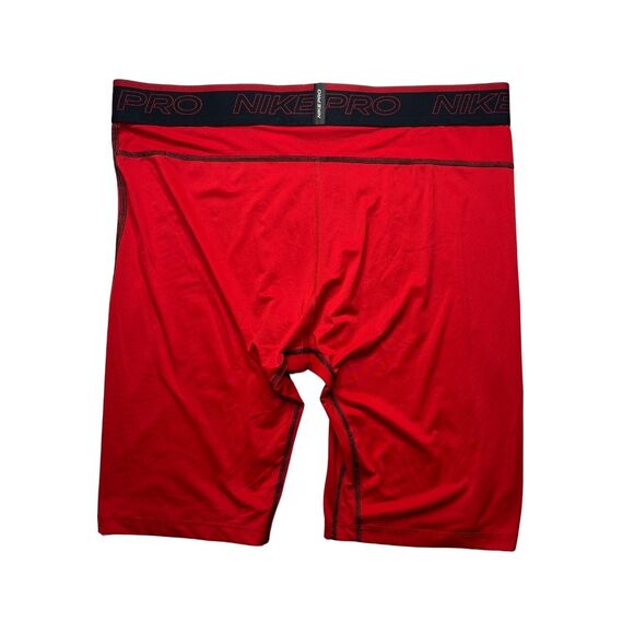 5-74 NIKE PRO Men's Compression Shorts Red XXL - Picture 2 of 6